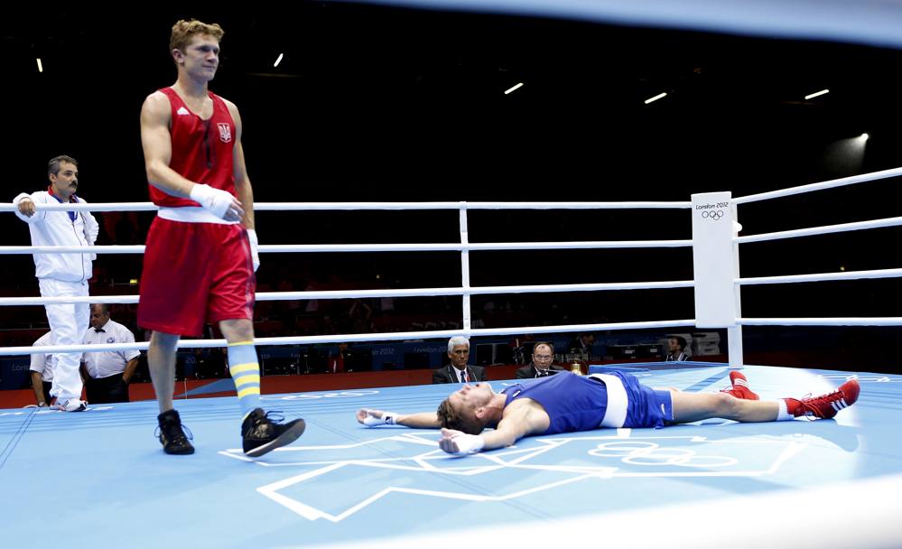 Alexis Vastine sconfitto da Taras Shelestyuk, Olimpiadi di Londra 2012 (REUTERS)